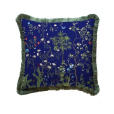 Jastuk Cvetni tamno plavi - EY305
